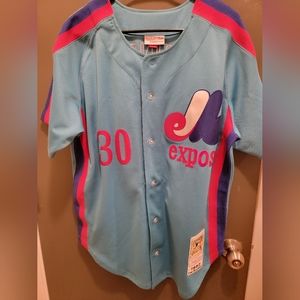 Mitchell and Ness 1982 Tim Raines jersey, Sz L (Montreal Expos)